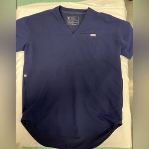 Figs Navy Blue Tunic Top